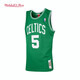 MITCHELL & NESSNBA官方系列 凱爾特人/加內特復古正版球衣07-08賽季SW籃球服 加內特07-08賽季凱爾特人隊淺綠 均碼 XL