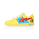 BAPE 猿人頭 STA 漫威聯(lián)名男女款經(jīng)典復古休閑運動(dòng)板鞋001FW-I731-902 漆皮黃藍紅雷神 43