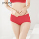 金三塔女式內褲女桑蠶絲真絲中腰低腰無(wú)痕簡(jiǎn)約透氣舒適三角褲