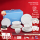 Wedgwood[11.11保價(jià)]意大利浮雕四人食餐具21件套骨瓷餐碗餐盤(pán)套裝精致 意大利浮雕四人食 21頭