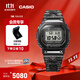卡西歐（CASIO） G-SHOCK40周年 EricHaze合作款時(shí)尚運動(dòng)手表小方塊 GMW-B5000EH-1PR-太陽(yáng)能