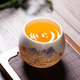 龍寅茶杯陶瓷羊脂玉大號品茗單杯功夫茶具主人杯家用個人杯 千里江山杯 150ml 1只
