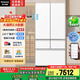 松下大海豹2.0 515升 60厘米超薄全嵌 1級能效雙循環(huán)風(fēng)道嵌入式多門(mén)法式家用電冰箱凝脂白NR-JE52TGA-W