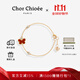 CHOR CHIOEE杜蔻蝴蝶手鏈女高級感輕奢手鏈生日禮物【紅玉髓轉運吉娜同款】 蝴蝶紅玉髓轉運手鏈【吳千語(yǔ)同款】