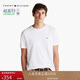 Tommy Hilfiger25春夏新款男裝純棉雙面平紋輕薄高級感純色圓領(lǐng)短袖T恤上衣
