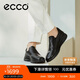 愛(ài)步（ECCO）樂(lè )福鞋男 百搭增高牛皮休閑皮鞋 雅仕男鞋系列207144 黑色41