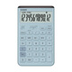 卡西歐（CASIO）就不一樣計算器JT-200T創(chuàng  )新超大顯示屏太陽(yáng)能面板環(huán)保材質(zhì)桌面辦公 深藏BLUE藍色