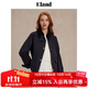 ELAND衣戀短外套女網(wǎng)狀內襯拼接可立燈芯絨領(lǐng)外套2025夏季新款 藏青色(59)Navy S /160
