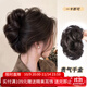 向晚發(fā)夾發(fā)卡丸子頭假發(fā)發(fā)夾女龍須慵懶花苞頭盤(pán)發(fā)神器雞毛發(fā)夾女禮物