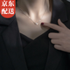 伊黛兒925銀W項(xiàng)鏈女輕奢小眾鎖骨鏈新款字母頸鏈精致設(shè)計(jì)感生日禮物 W字母項(xiàng)鏈L0019