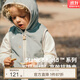 white wheat2025秋季新款兒童馬甲嬰兒保暖馬甲男童抗靜電坎肩女童背心外穿 藍綠 90
