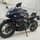 鈴木GSX250跑車電噴雙缸水冷趴賽400CC重機(jī)車仿賽燃油摩托車整車 黑色20年可以過(guò)戶可以上牌