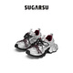SugarSu白鹿于文文同款|SugarSu酥履秋季復古增高綁帶老爹女鞋 千禧銀 38