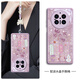 GGUU適用mate70手機殼mate新款pro款60高級感50女款40全包30女防摔pro十小眾+外殼pr0錦鯉e錦鯉帶手鏈 玻璃殼【幸運錦鯉草紫色】手鏈 華為Mate70