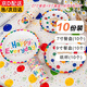 若萸一次性生日餐具套裝派對(duì)場(chǎng)景布置兒童蛋糕碟子周歲卡通餐盤紙杯 【7寸餐盤+9寸餐盤+紙杯】各10個(gè)