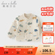 戴維貝拉（DAVE＆BELLA）秋冬新款童裝兒童棉服內(nèi)膽洋氣女寶寶衣服小童上衣男童棉衣 卡其色【現(xiàn)貨】 90 cm（建議身高80-90cm）