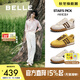 百麗張凌赫同款休閑運動(dòng)鞋25新彩虹豆德訓慢跑阿甘鞋A2019CM5 【張凌赫同款】白/灰/棕 42 (260mm)
