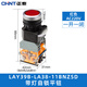 正泰（CHNT）LAY39B-LA38-11BNZSD-R-AC220V 按鈕帶燈自鎖220V開關(guān) 帶燈帶自鎖按鈕紅
