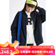 雲上生活女裝棒球款短外套新款寬松簡(jiǎn)約設計感外套女2025秋W5939X 藏藍色 M
