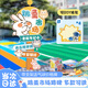 摜悅幼兒園跳蚤市場攤位牌兒童愛心義賣擺攤裝飾展板布置海報kt板DIY 軟軟可愛兔【攤位牌A】 帶支架+氣球+價格牌+打氣筒
