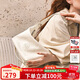 蔻一（Cnoles）曉風(fēng)包hobo包女士小眾高級(jí)感斜挎托特包通勤腋下包白色