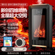 小米寶寶石墨烯取暖器臺(tái)地兩用電暖器家用智能語(yǔ)音暖風(fēng)機(jī)壁爐仿真火焰電暖器室內(nèi)大面積電熱速熱機(jī)輕音節(jié)能 語(yǔ)音頂配音響款-藍(lán)牙音響/定時(shí)/3D動(dòng)態(tài)火/石墨烯 貴族黑-藍(lán)牙音響/石墨烯加熱/傾倒斷電