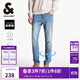 杰克·瓊斯（JACK&JONES） 男裝潮流時(shí)尚百搭舒適商務(wù)休閑高街酷基礎簡(jiǎn)約風(fēng)牛仔褲225232049