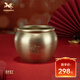 銅師傅《財缸》玄關(guān)桌面銅擺件 家居裝飾工藝品