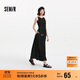 森馬（Semir）連衣裙女高腰拼接背心裙百搭2025夏優(yōu)雅圓領(lǐng)長(cháng)裙通勤109325114015
