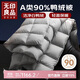 無(wú)印良品A類(lèi)鴨絨被90白鴨絨被子秋冬被芯200*230cm約4.3斤(填充1000g)灰色