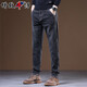 增致牛仔（zengzhi）復古男士牛仔褲男2026春季新款修身小腳韓版潮牌高端休閑長(cháng)褲子男