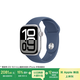 Apple/蘋果 Watch Series 10 智能手表GPS款42毫米銀色鋁金屬表殼丹寧色運(yùn)動(dòng)型表帶S/M MX1J3CH/B