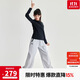 安德瑪（Under Armour）男女童體訓(xùn)透氣寬松戶外運(yùn)動(dòng)長褲工裝褲243223128 淺灰 130cm 