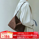 紅蜻蜓包包女包2025新款雙面牛皮hobo單肩斜挎托特媽媽包送女友生日禮物