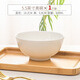 景德鎮(zhèn)（jdz）純白色骨瓷家用餐具陶瓷吃飯碗小米飯碗釉下彩大號湯碗吃面碗 (1只)5.5英寸奧碗粥碗/小面碗