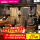 HARIO 日本家用虹吸式咖啡壺經(jīng)典鍍金款虹吸壺套裝鹵素光波爐TCA 虹吸壺光波爐3人份套裝 360ml