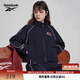 Reebok銳步官方24新品女子梭織經(jīng)典簡(jiǎn)約時(shí)尚線(xiàn)條夾克外套 24SRC104WGN2 M