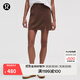 lululemon丨Softstreme? 女士高腰短裙 速干 LW8AMAS 熔巖棕 M