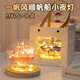兜市精選帆船小夜燈手工diy擺件生日禮物男七夕情人節送女生兄弟畢業(yè)禮品 一帆風(fēng)順?lè )凵琩iy材料包+禮袋