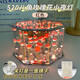菲享玫瑰花小夜燈520情人節(jié)生日禮物送女友閨蜜創(chuàng)意手工DIY生日手工花 21朵八角紅色玫瑰花小夜燈 【附安裝教程-關(guān)燈鏡子效果】