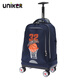 uniker拉桿書(shū)包男中學(xué)生萬(wàn)向輪行李雙肩書(shū)包女旅行背包大容量手提箱送禮 籃球明星14229W