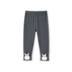 MiniPeace太平鳥(niǎo)童裝春幼童打底褲F4GDE1124 灰色 90 cm