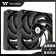 Thermaltake（Tt）鋼影TOUGHFAN 14 Pro 黑色 機箱風(fēng)扇 雙顆裝（黑框黑葉/高風(fēng)壓/二代液壓軸承/減震設計）
