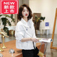 踏司紅小香風(fēng)外套女有里布24年新款春秋女外套時(shí)尚百搭寬松短款外套 白色 M 建議95-105斤