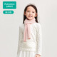 全棉時(shí)代兒童風(fēng)柔棉打底T恤 米小花150