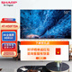 SHARP夏普電視機 4T-H50F7DA 50英寸 全面屏 4K超高清 HDR 杜比音效智能網(wǎng)絡(luò)液晶電視 50英寸 4T-H50F7DA