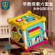 谷雨（GOODWAY）六面體6-12個(gè)月嬰幼兒益智玩具蒙氏早教1一3歲兒童塞塞樂(lè )新年禮物