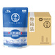 淮鹽天然湖鹽未加碘320g*60袋家用食用鹽無碘0添加無抗結(jié)劑食鹽
