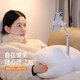 齊論（QILUN）手機(jī)抱枕支架桌面床上伸縮毛絨可愛床頭床邊沙發(fā)宿舍被窩看劇追劇躺著看玩懶人神器手機(jī)支撐架 E03白色手機(jī)抱枕支架
