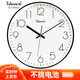 天王星掛鐘客廳臥室石英鐘現(xiàn)代簡約創(chuàng)意免打孔時尚立體時鐘圓形掛表35cm